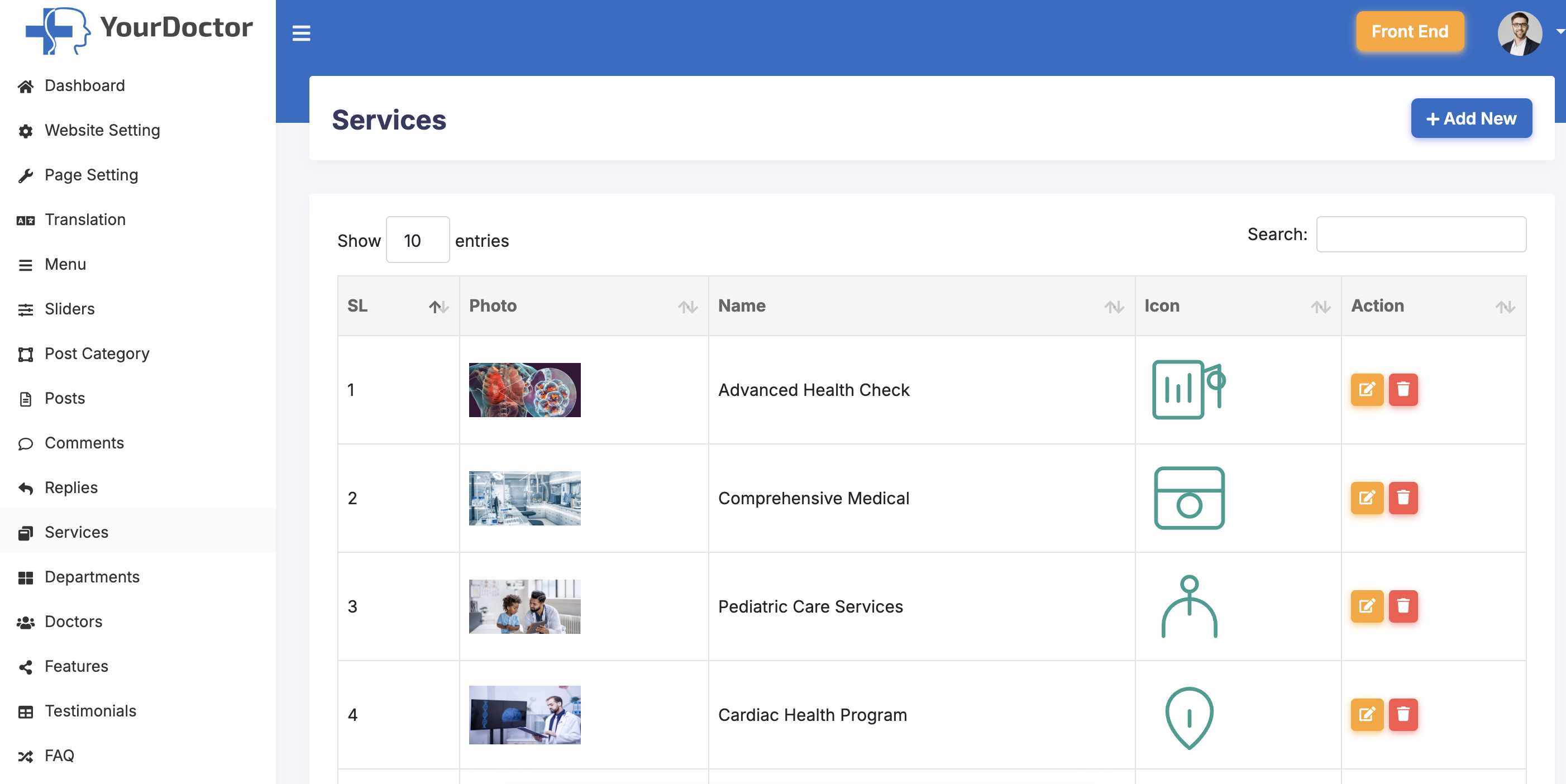 Yourdoctor - Medical and Doctor Website CMS by phpscriptpoint | CodeCanyon