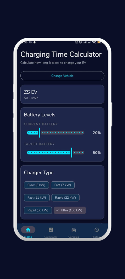 EV Lab - Electric Vehicle Calculator, Range Estimator & Charging Cost ...