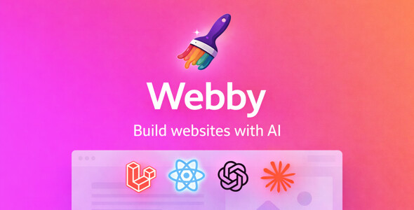 Webby – AI-Powered No-Code Website Builder SaaS Platform