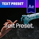 Text Preset - VideoHive Item for Sale