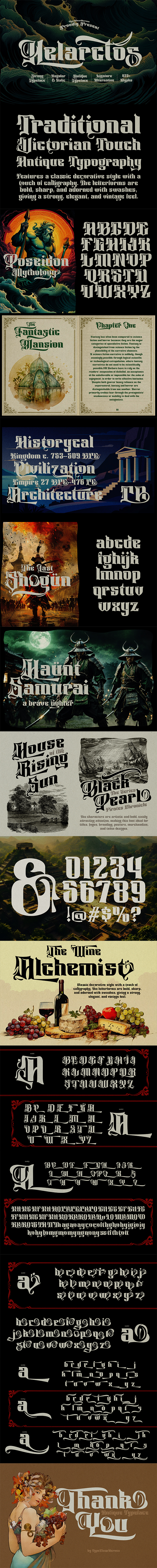 Helarctos Antique Font