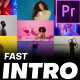 Fast Intro | Premiere Pro MOGRT - VideoHive Item for Sale