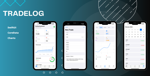 TradeLog – Trading Journal iOS App