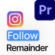 Instagram Profile Follow Reminders - VideoHive Item for Sale