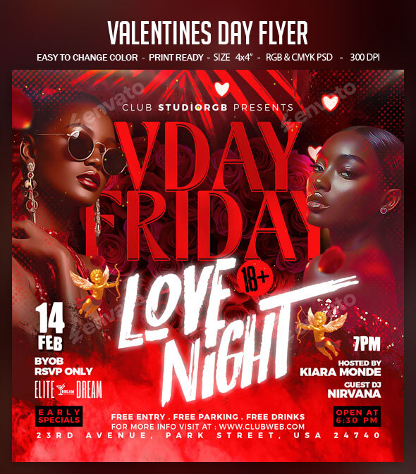 Valentine's Day Flyer