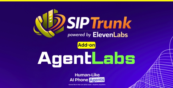 SIP Trunk add-on | AgentLabs - AI Voice Calling Agents & Lead Intelligence SaaS Platform