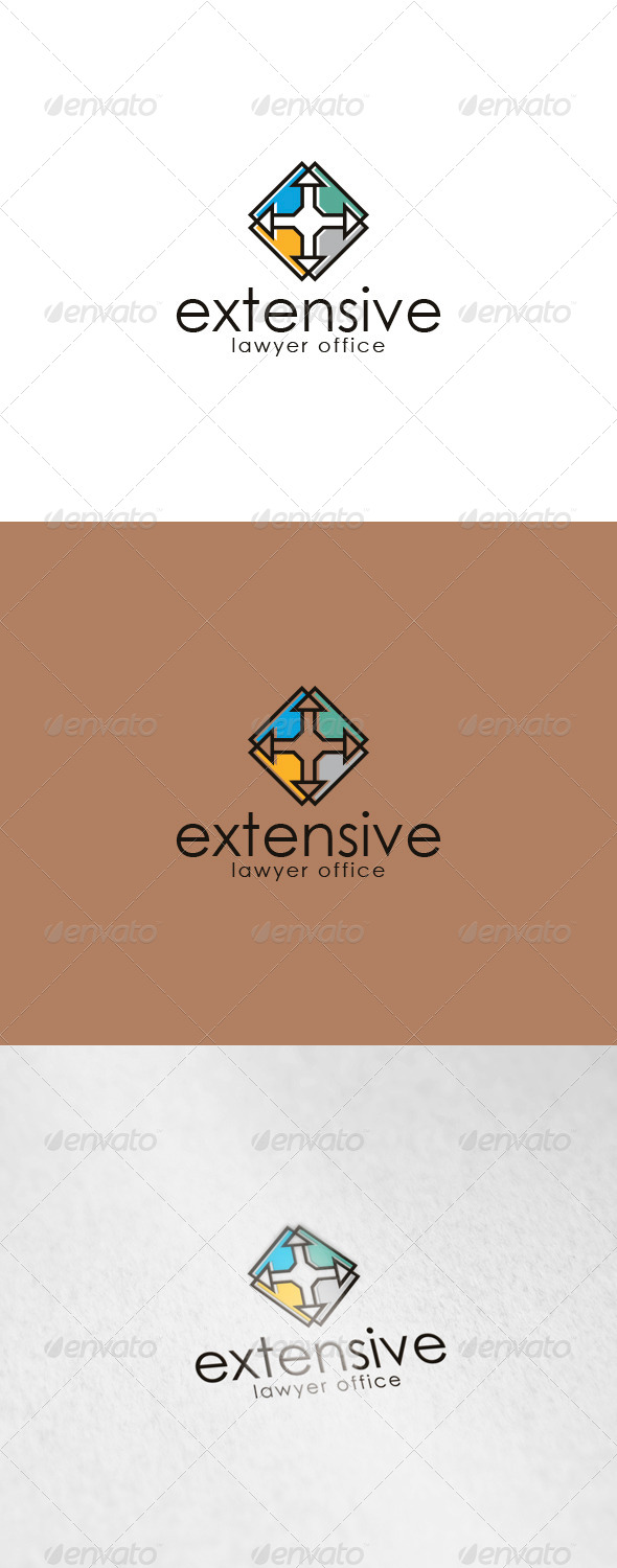 Extensive Logo - Vector Abstract