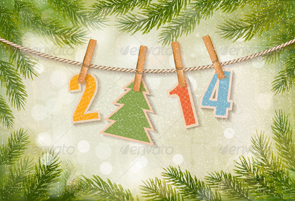 Happy New Year Background - New Year Seasons/Holidays