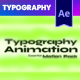 Typography Animation - VideoHive Item for Sale