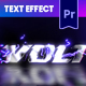 Electric Lightning Text Animation | MOGRT - VideoHive Item for Sale