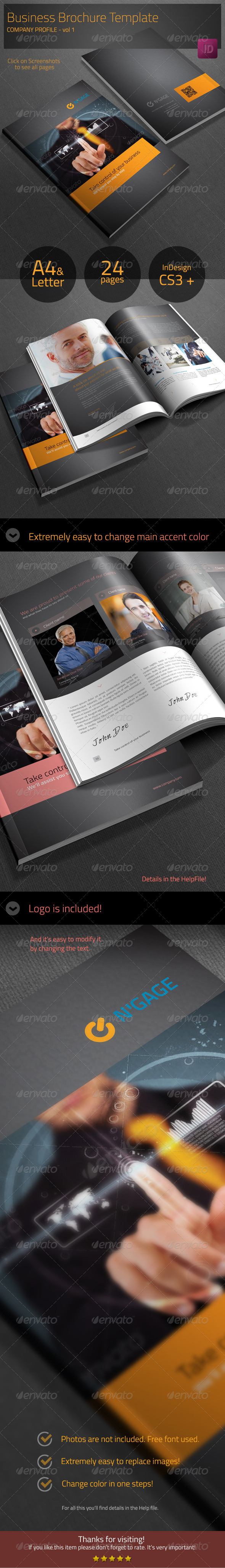 Business Brochure - Brochures Print Templates