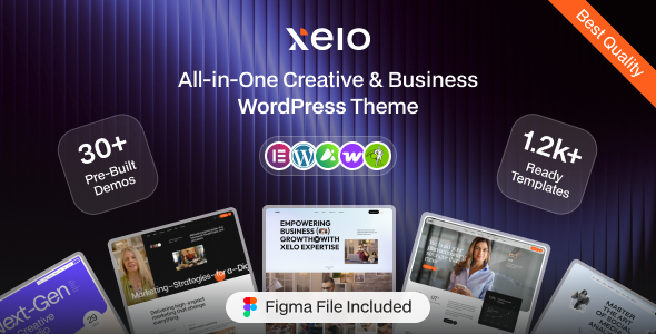Xelo | All-in-One Creative & Business WordPress Theme