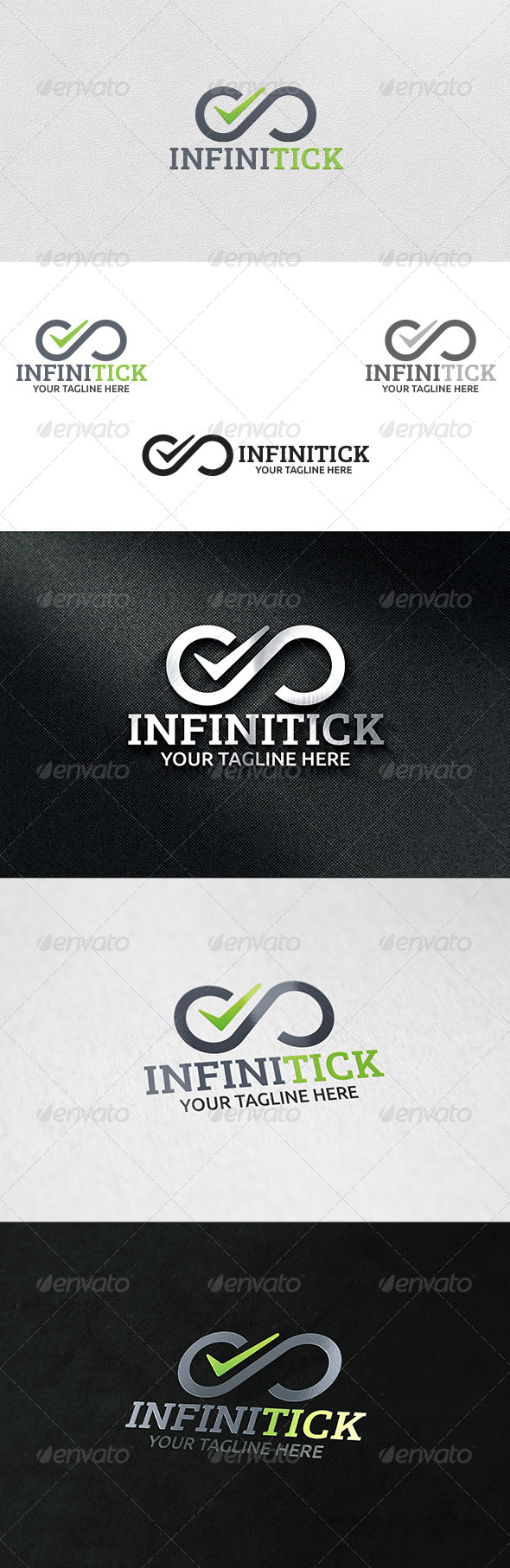 Infinite Check - Logo Template - Symbols Logo Templates