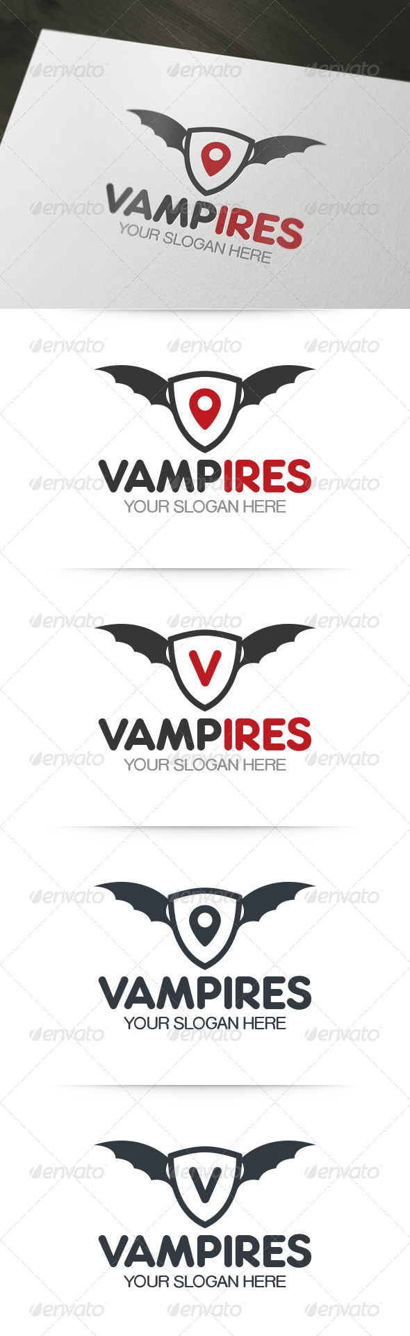 Vampires Logo - Symbols Logo Templates