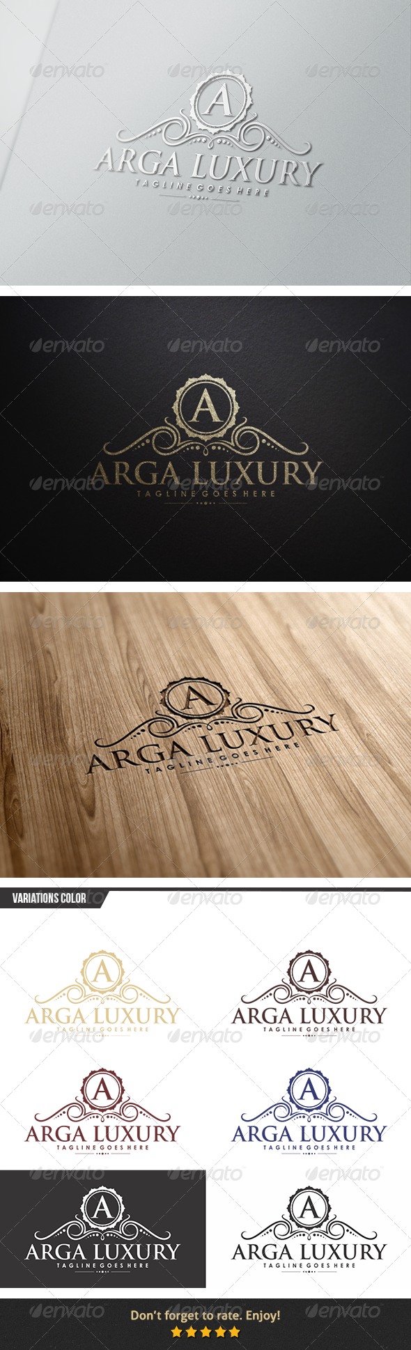 Arga Luxury Logo - Crests Logo Templates
