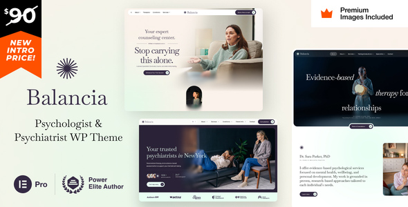 Balancia – Psychologist & Counseling WordPress Theme