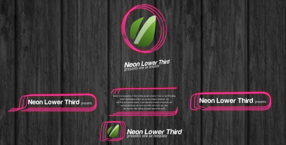 Neon Lines Lower - VideoHive 6155078