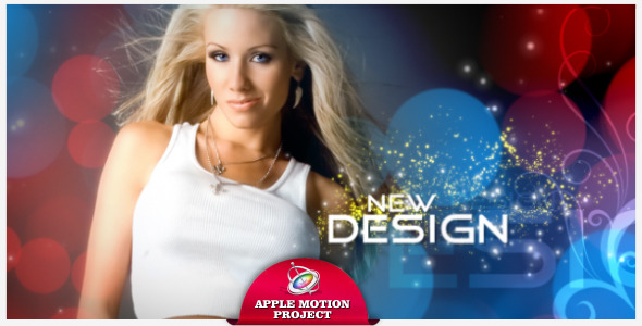 Glow And Glitters - Apple Motion