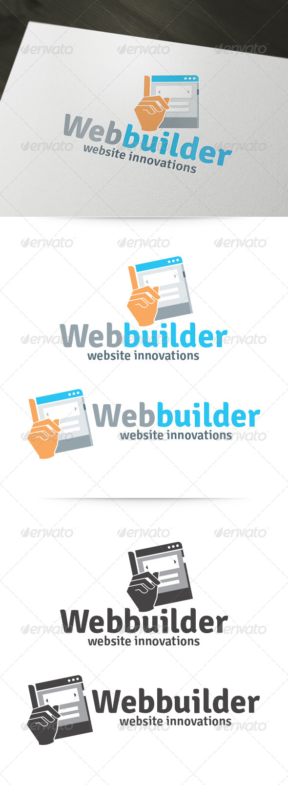 Web Builder Logo - Logo Templates