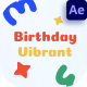 Birthday Vibrant - VideoHive Item for Sale