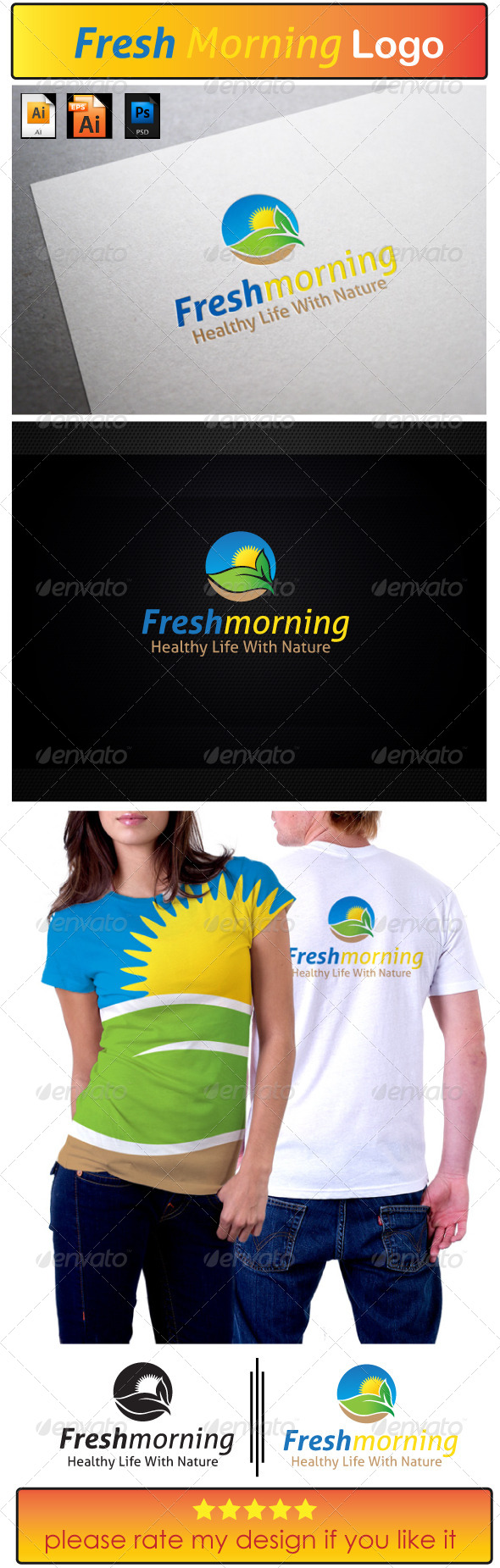 Fresh Morning - Nature Logo Templates
