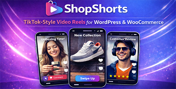 ShopShorts – Reels, Stories & Shoppable Videos for WordPress & WooCommerce