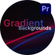 Gradient Backgrounds | MOGRT - VideoHive Item for Sale