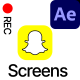Snapchat Camera Recording Screens - VideoHive Item for Sale