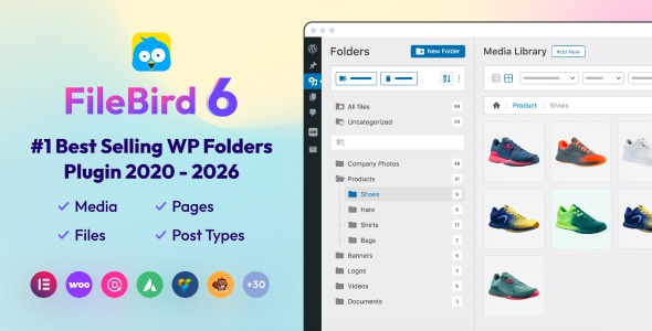 FileBird - WordPress Media Library Folders