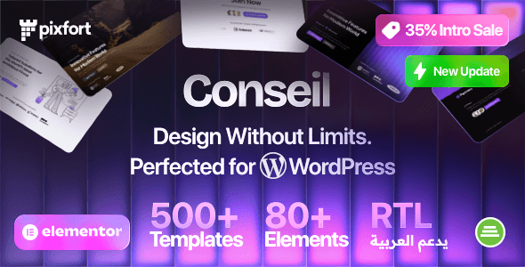 Conseil | Business & Multipurpose Elementor WordPress Theme