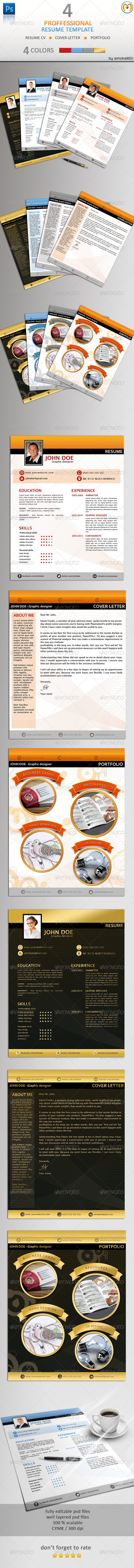 Professional Resume - CV - V.2 - Resumes Stationery