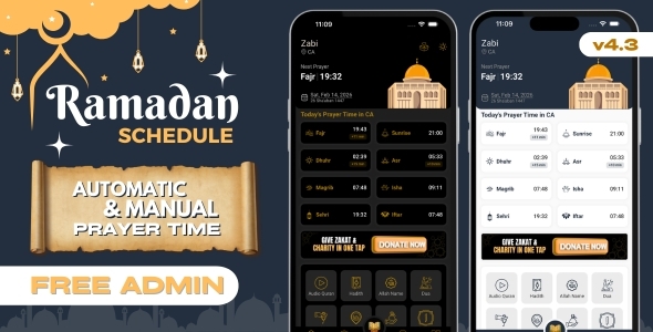 Zabi Islamic Flutter & Android ISO App