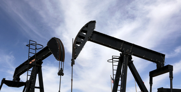 Oil Jack Pumps Time Lapse alt