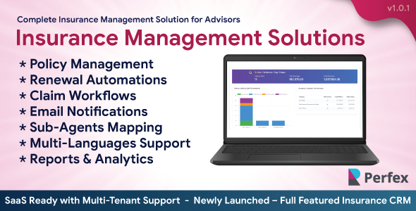 Policy and Claims Management for Perfex CRM