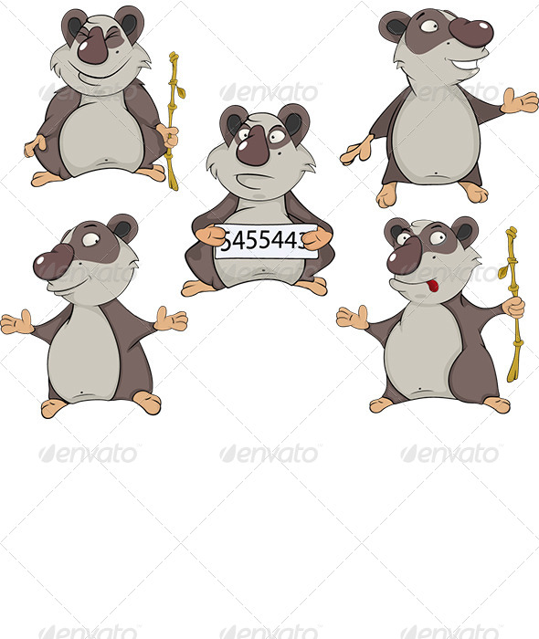 Panda Clip Art - Animals Characters