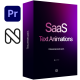 SaaS Text Animation for Premiere Pro - VideoHive Item for Sale