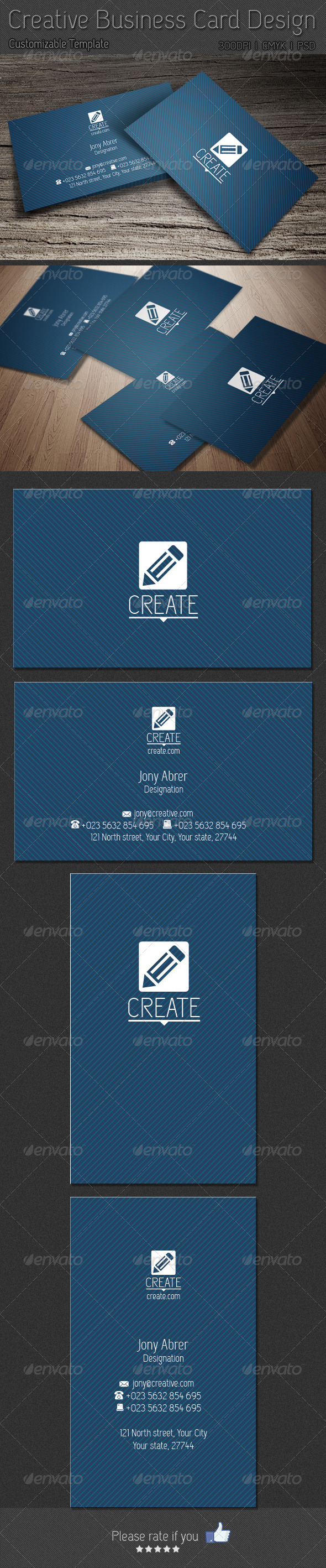 Simple Business Card Design - Creative Business Cards