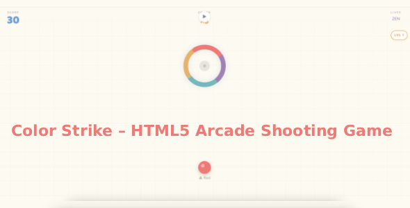 Color Strike – HTML5 Arcade Shooting Game