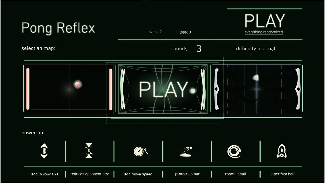 Pong Reflex - HTML5 Game Template