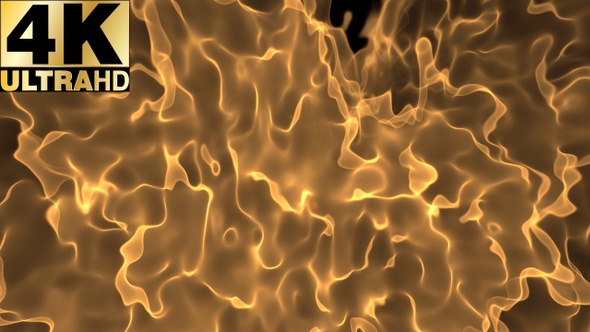 Fire Flames Background (4K) by EveryVFX | VideoHive