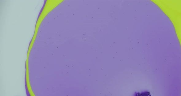 Abstract Psychedelic Background. Slow Movement of Ink in a Multicolored Liquid alt