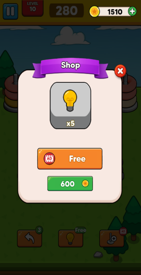 Hoop Color Sort - Puzzle Game Android Studio Project with AdMob Ads ...