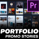 Portfolio Promotion Stories – Premiere Pro MOGRT - VideoHive Item for Sale