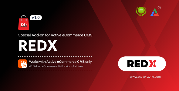 Active eCommerce CMS | RedX Courier Add-on