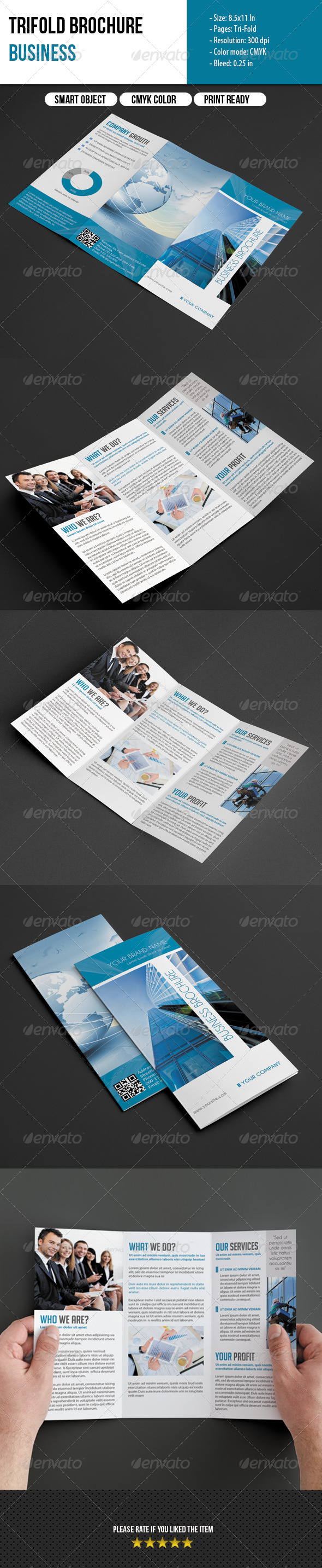 Trifold Brochure-Business - Corporate Brochures