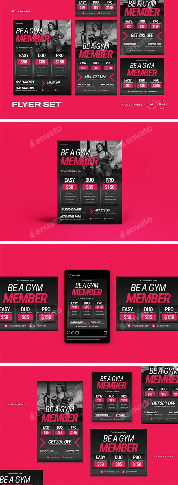 Gym Membership Flyer