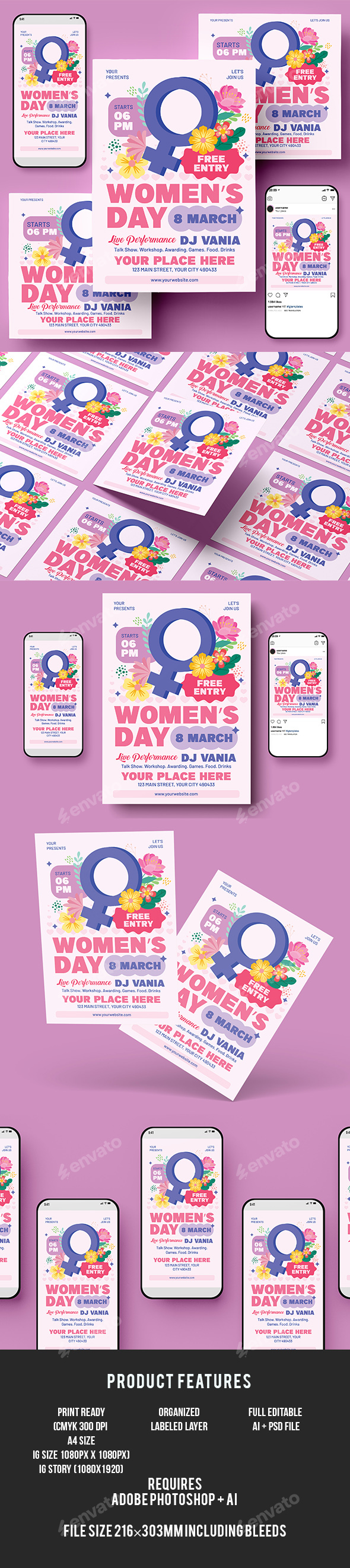 Womens Day Flyer