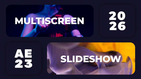 Slideshow Multiscreen Openers template preview