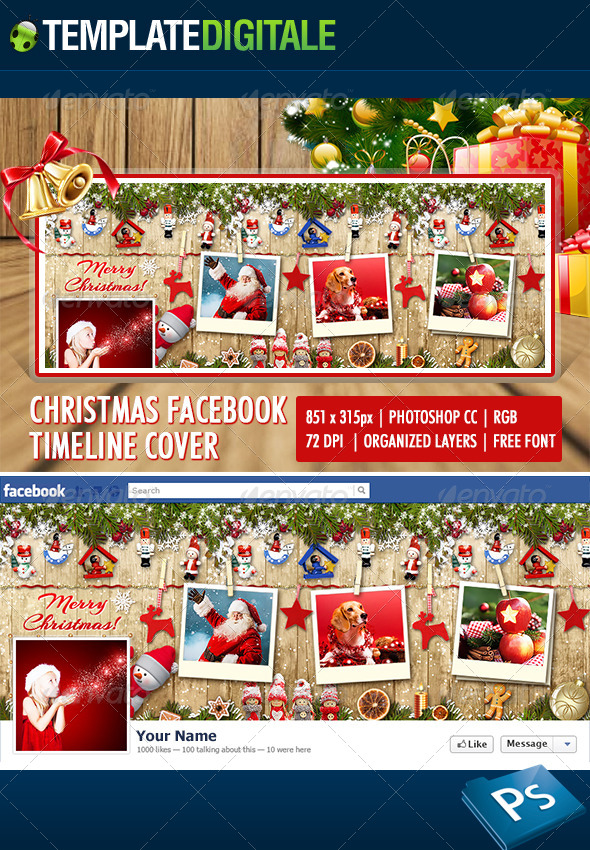 Christmas Facebook Timeline - Facebook Timeline Covers Social Media