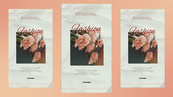 Sleek Vertical Promo Openers template preview
